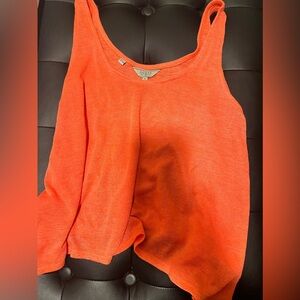 Guess orange top